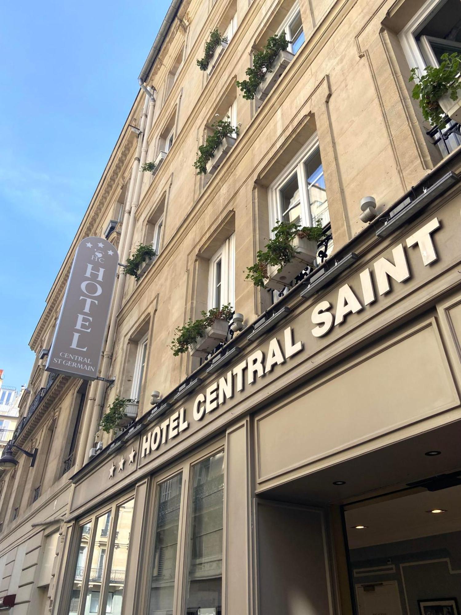 Hotel Central Saint Germain Париж Экстерьер фото